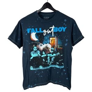Mens Y2K Fall Out Boy Official Merch Rock Band Music Shirt Size M